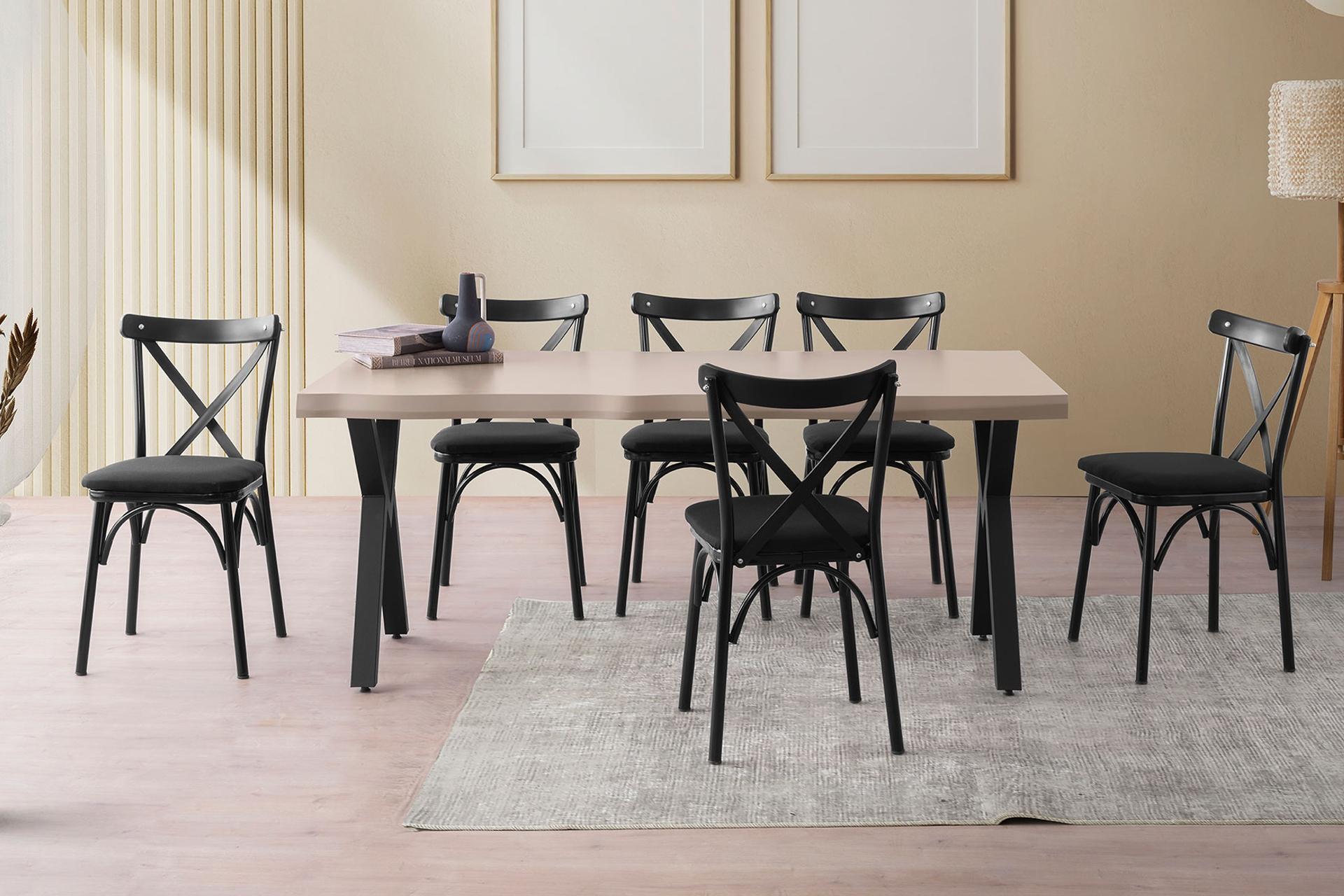 ORNAVA MASA, URBAN SANDALYE, DAFNE, 180X80