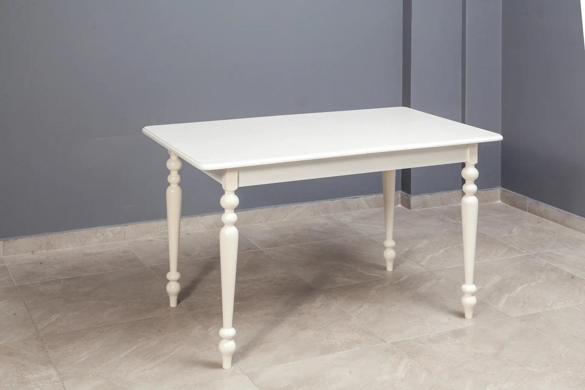 ALZANDO TORNALI AÇILIR MASA, BEYAZ, 125x80