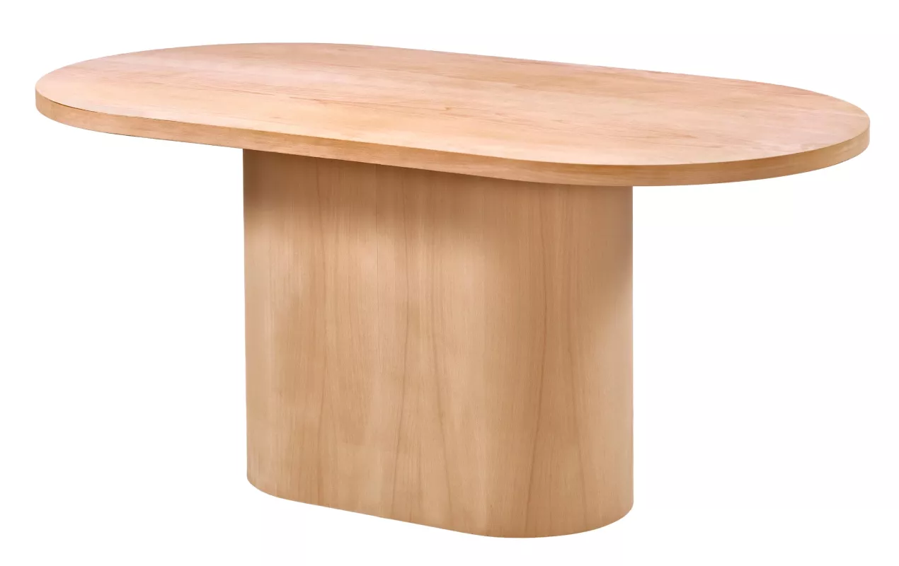180 LİK KAYIN UFO OVAL MASA
