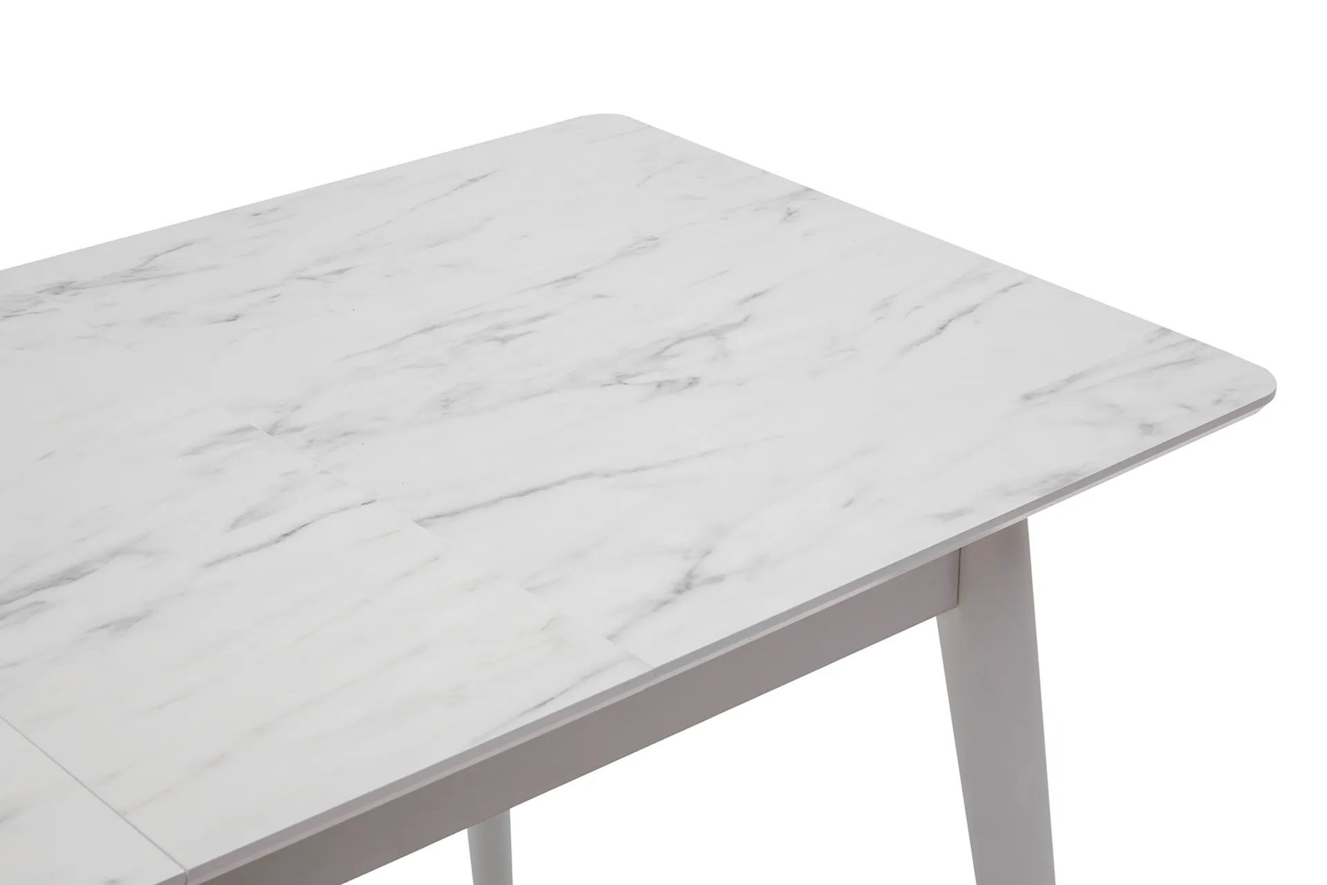 MADRİD HG MASA, KAPALI ALMAN SANDALYE, MARMO, 120x70