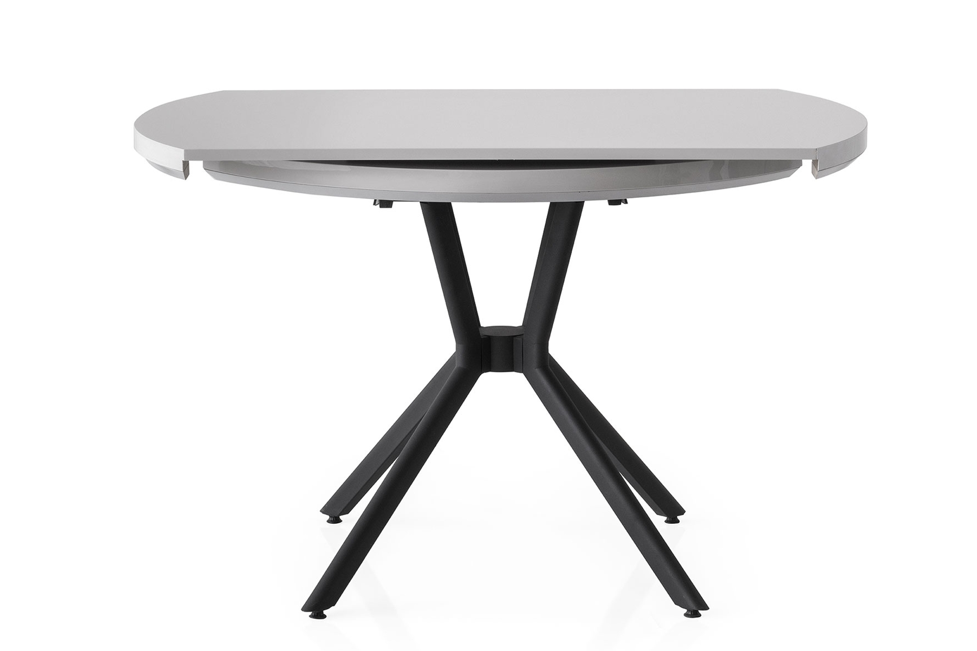 TALİN MASA, ROLLS METAL SANDALYE, SİS GRİ, 120X70