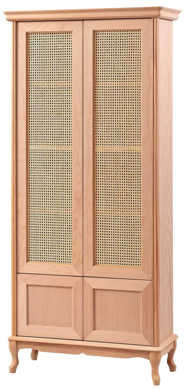 HASIRLI KAPAKLI KİTAPLIK