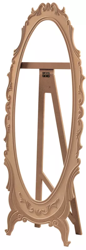 AYAKLI LALE OVAL BOY AYNA