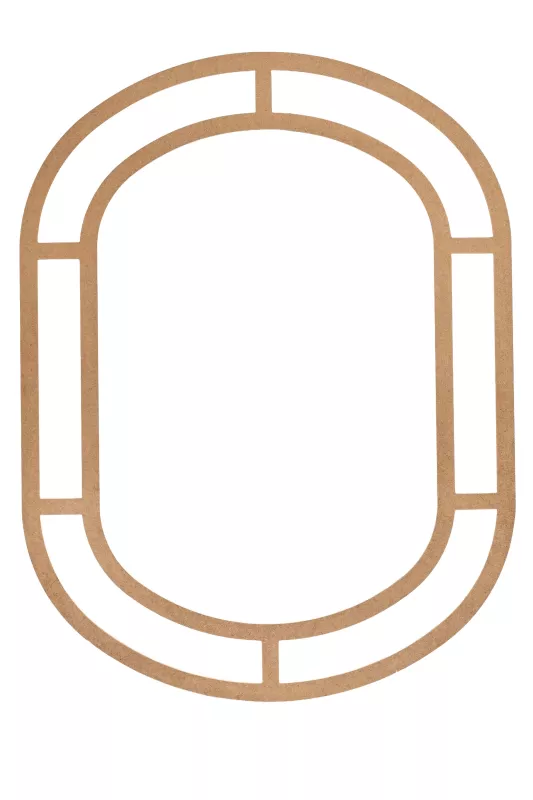BAMBU KAVİSLİ AYNA