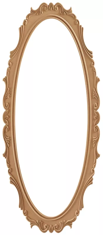 180 LİK OVAL LALE AYNA