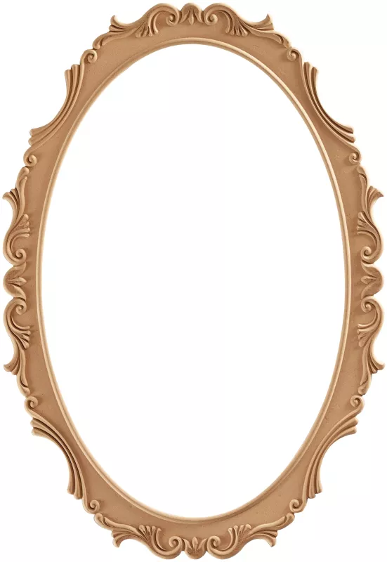 100 LÜK OVAL LALE AYNA