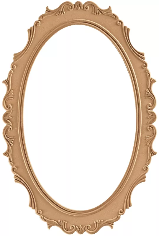 85 LİK OVAL LALE AYNA