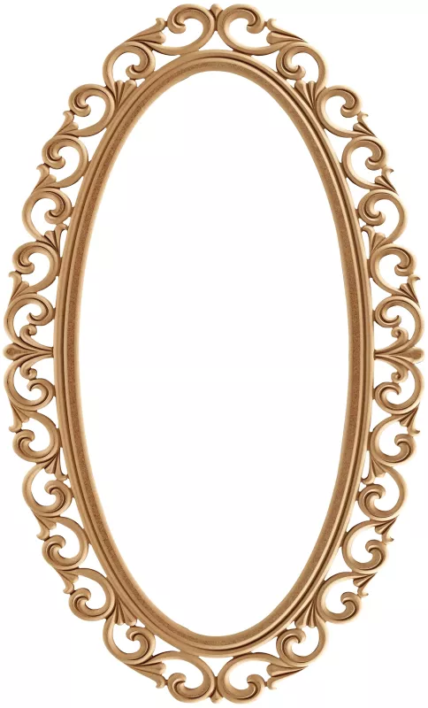 140 LIK OVAL LİLYUM AYNA