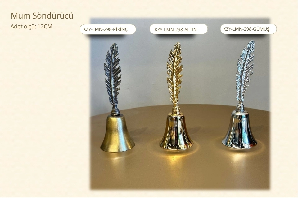 MUM SÖNDÜRÜCÜ - ALTIN - 12 CM