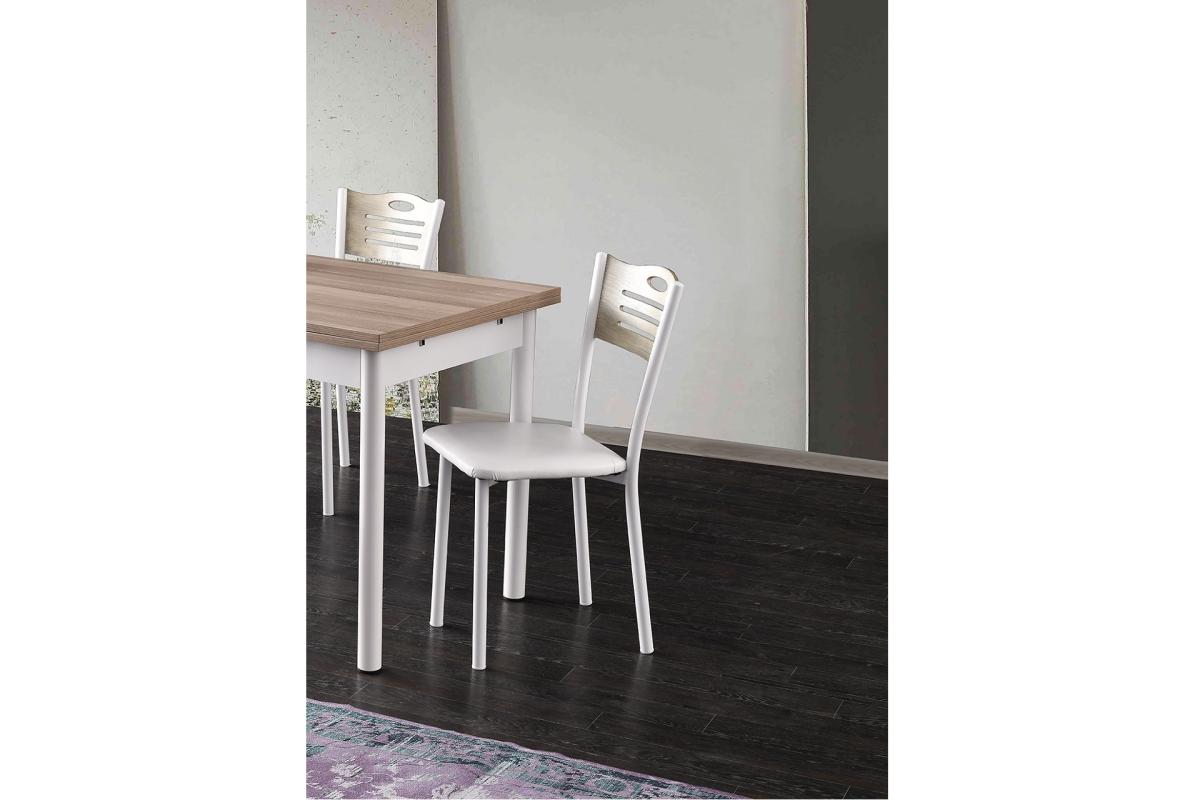 SMART MASA, SMART SANDALYE, CORDOBA BEYAZ, 110x70