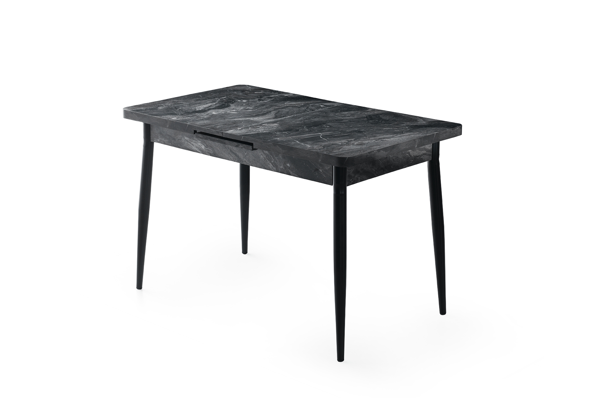 AY MASA VE SANDALYE BENCH TAKIMI, KREM SİYAH, 120x70
