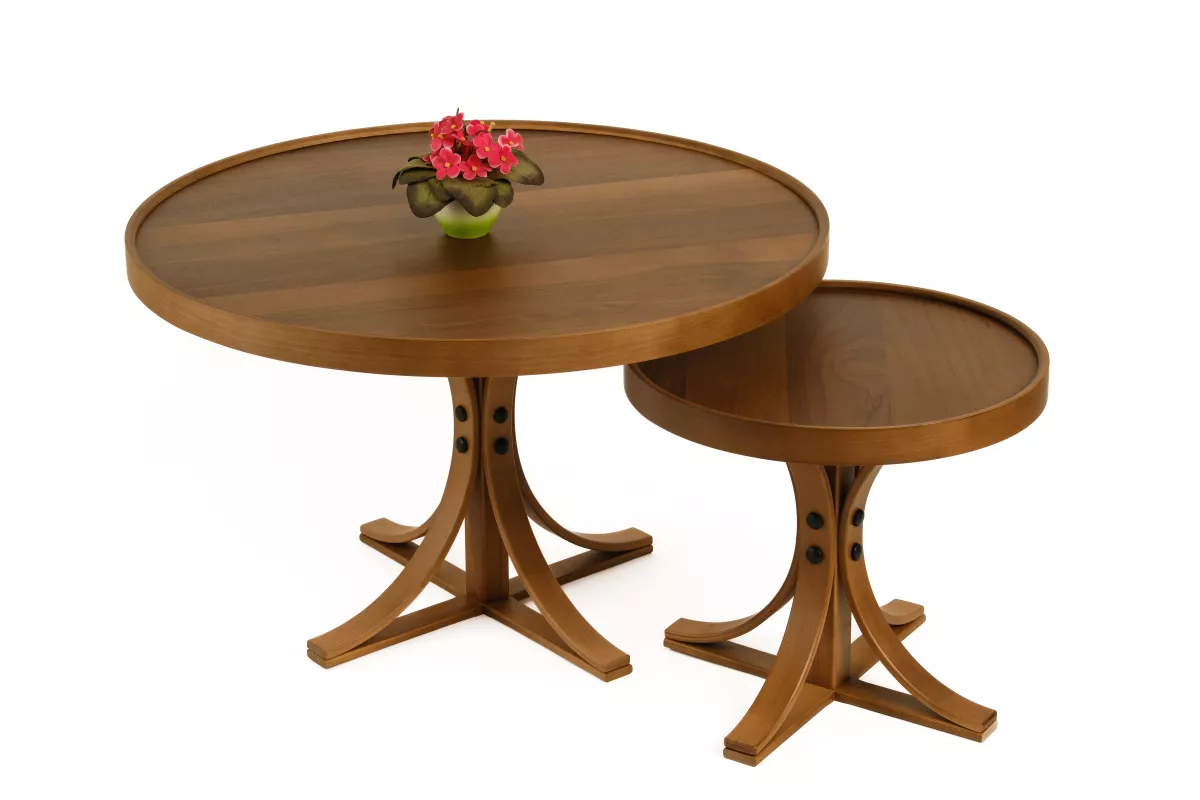 MİLTON ORTA SEHPA SETİ TABLALI