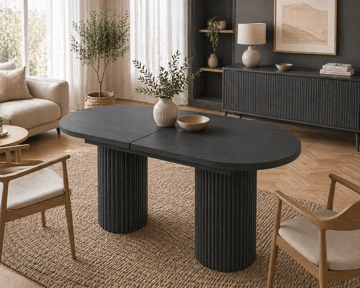 180 LİK OVAL PTT AÇILIR MASA