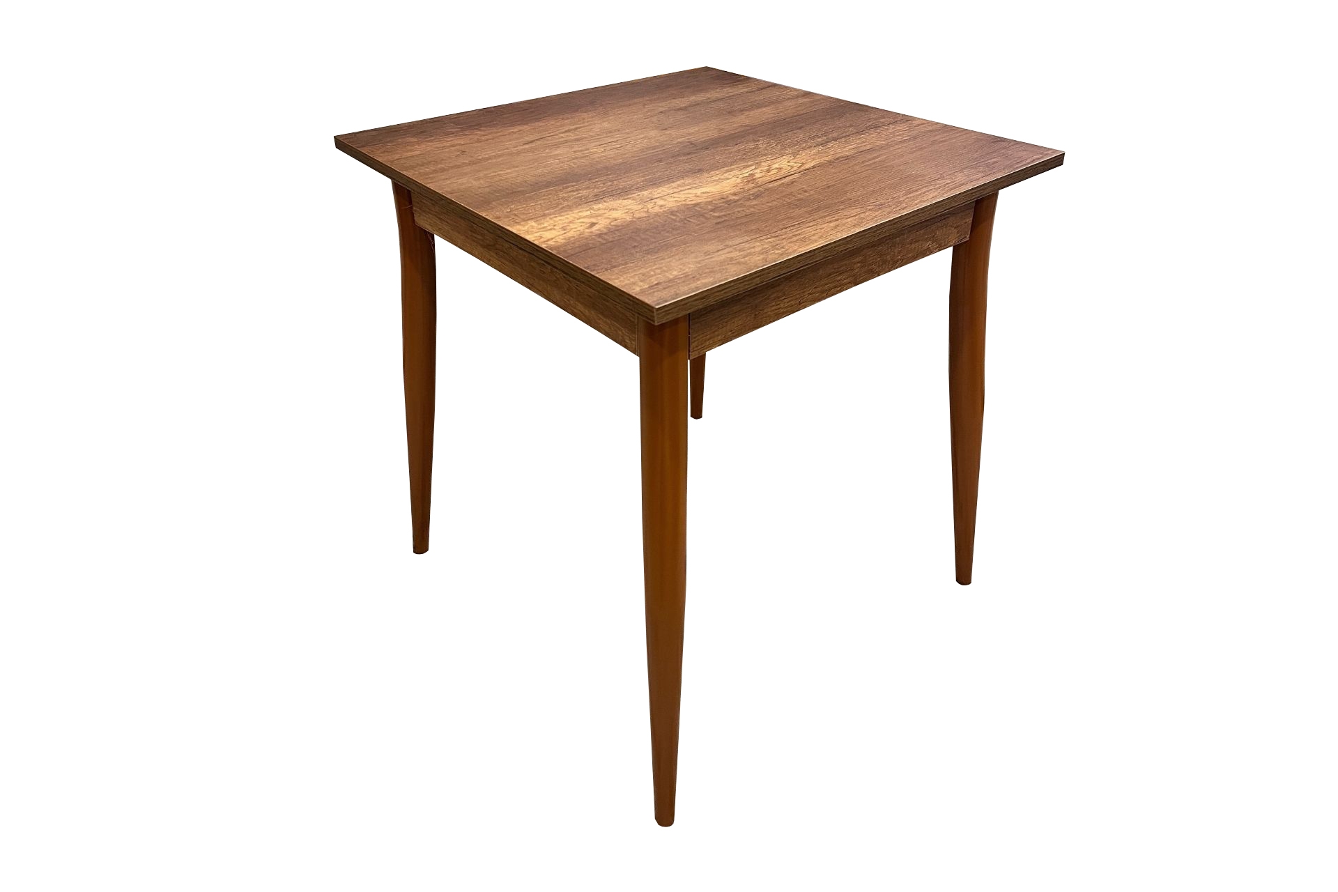 MENDEL MASA VE RİVONE SANDALYE TAKIMI, BAROK CEVİZ, 70X70