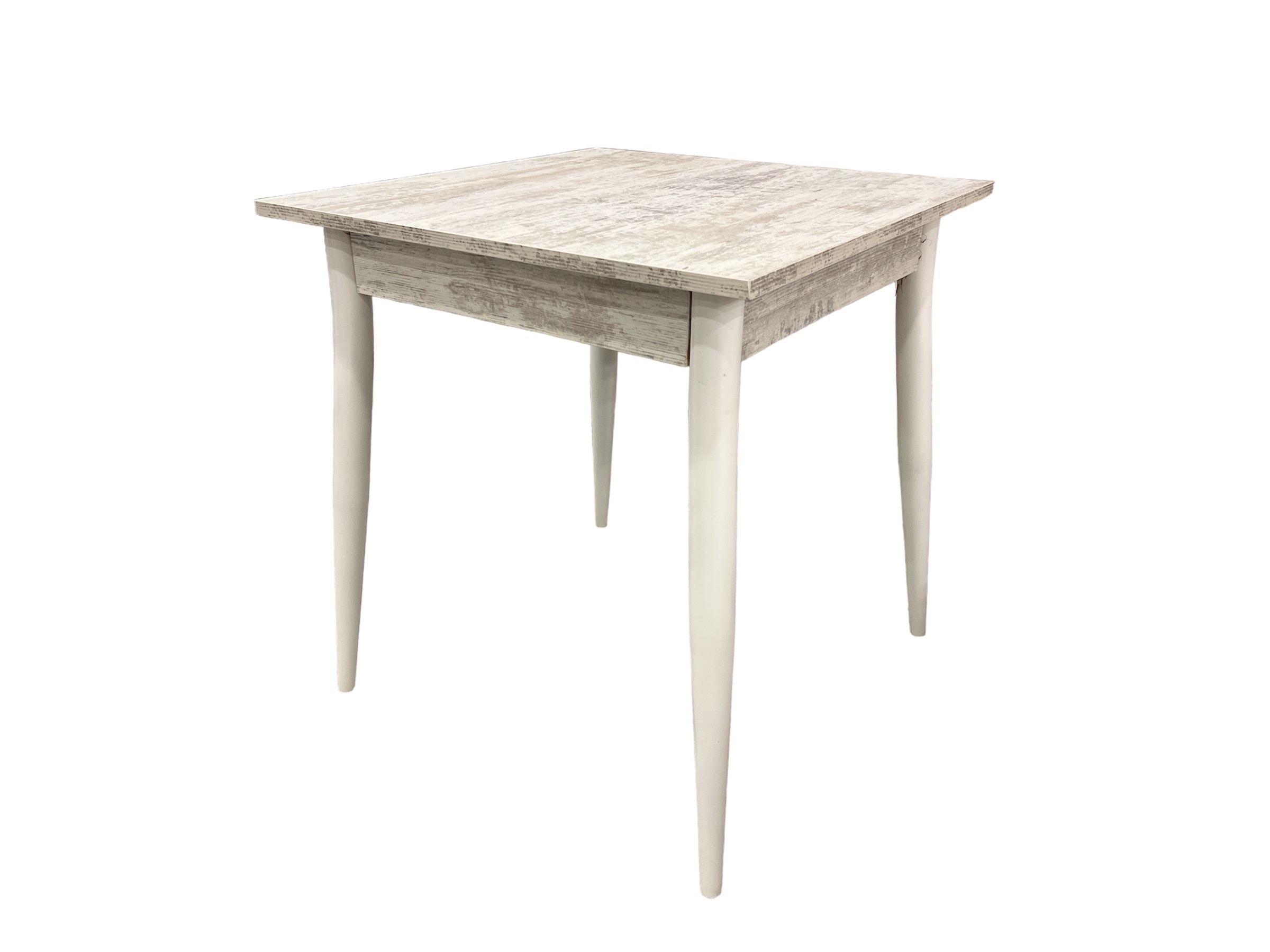 MENDEL MASA VE EYFEL SANDALYE TAKIMI, KRİSTAL, 70x70