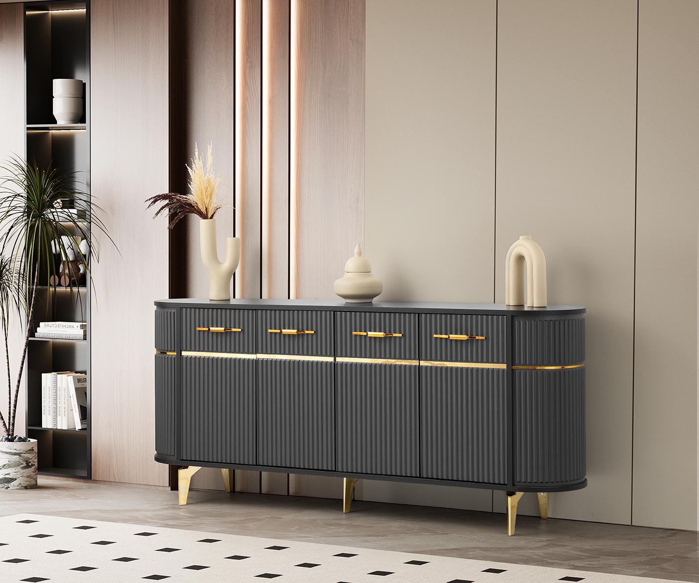 VERA KONSOL, GOLD, ANTRASİT