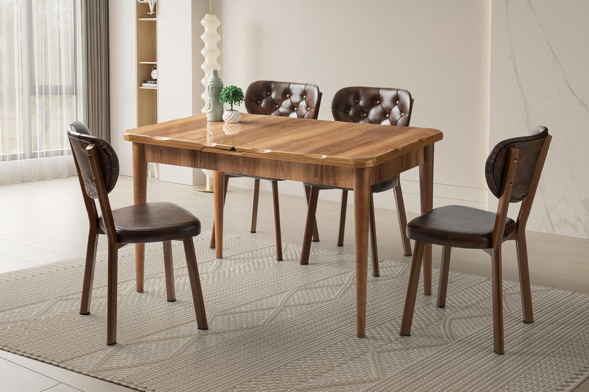 ARGUN MASA, RİVONE SANDALYE, HAZAR, 130x80