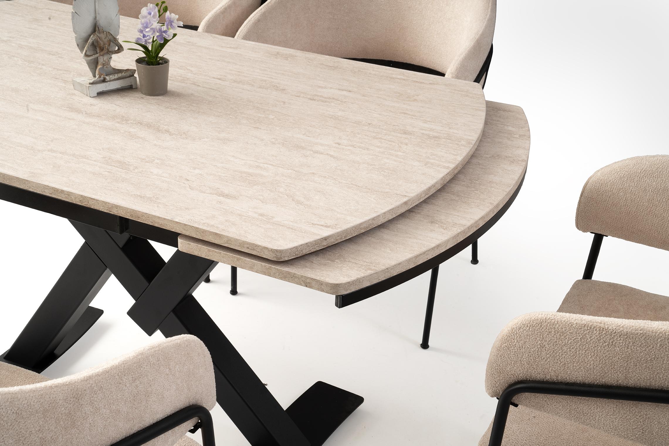 STEEL MASA, SİDON, 130x80