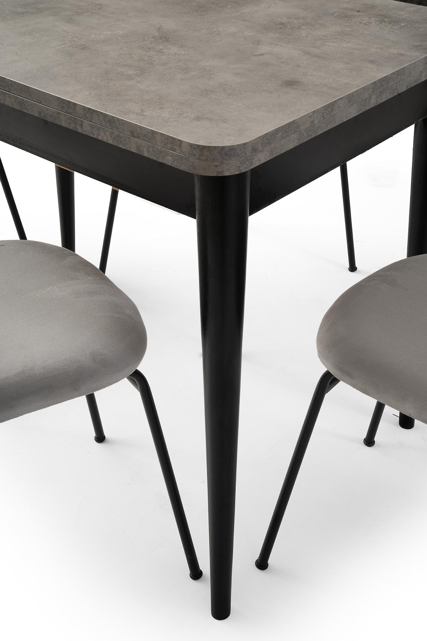 PURE MASA, RETRO GÜMÜŞ, 100x65