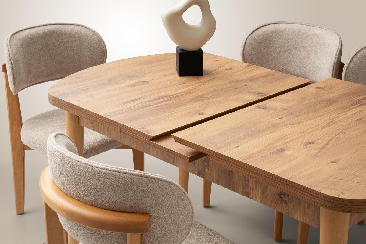 MONO KAŞIKLIKLI MASA, DIŞBUDAK, 140x80