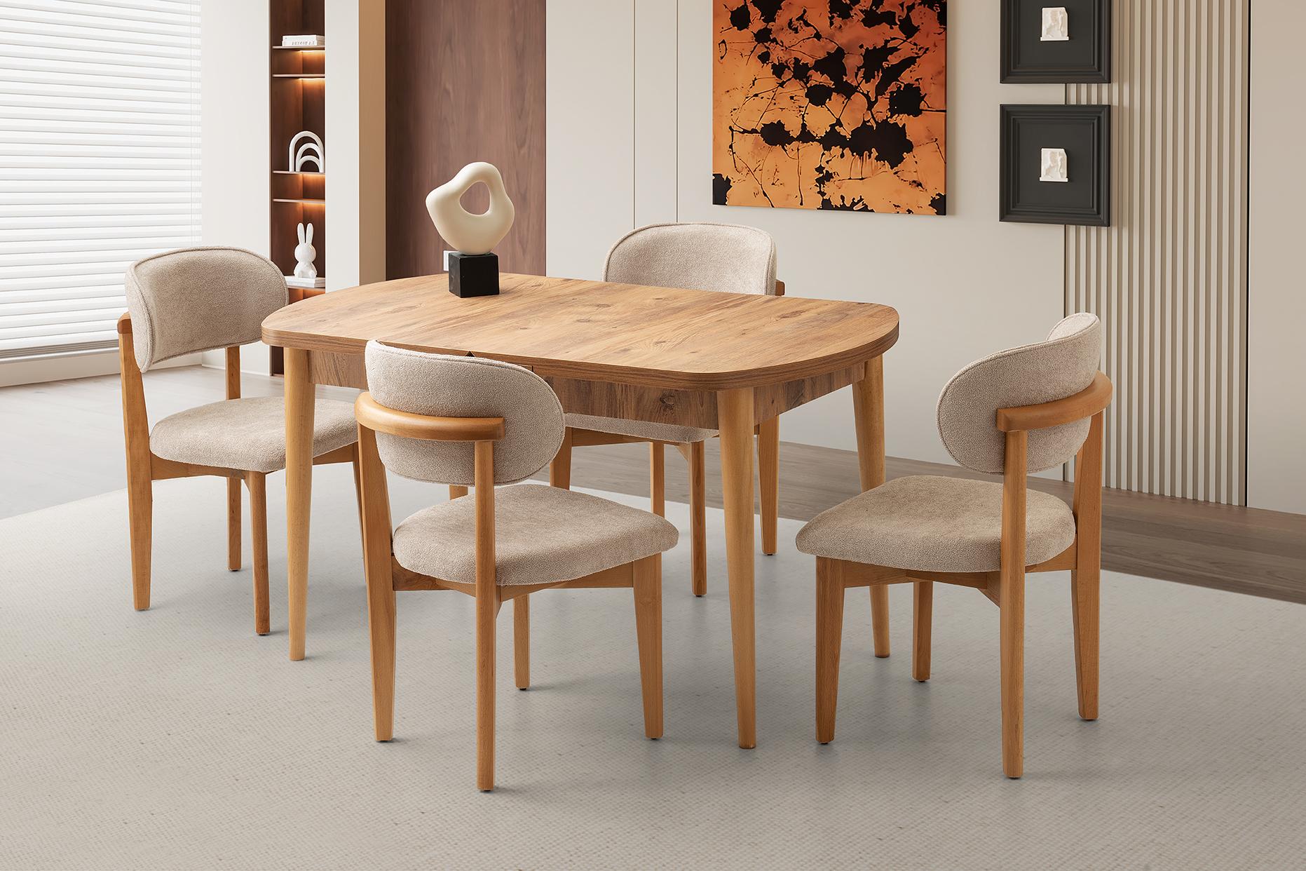 MONO KAŞIKLIKLI MASA, DIŞBUDAK, 140x80