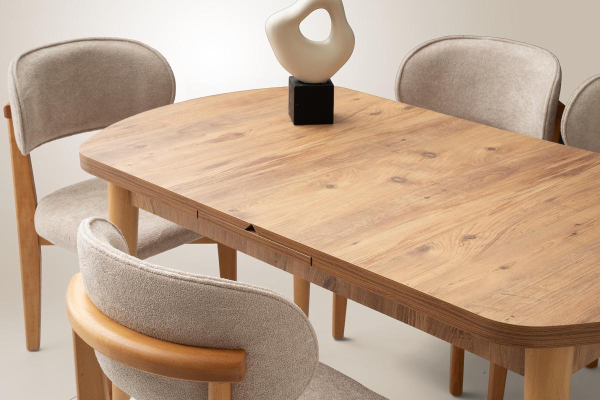 MONO KAŞIKLIKLI MASA, DIŞBUDAK, 140x80