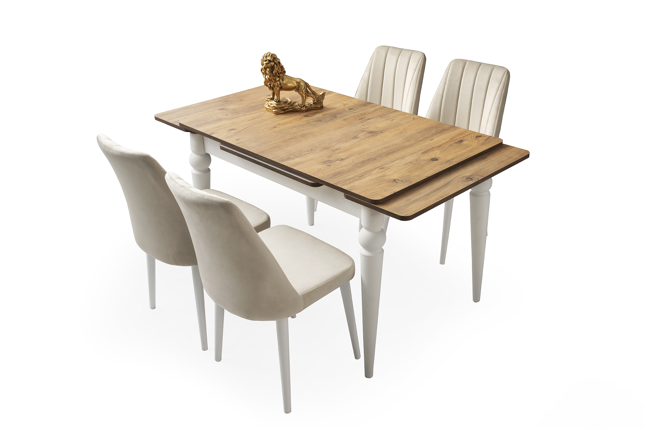 ROYAL TORNA AYAK MASA, LYRA SANDALYE, DIŞBUDAK, 120x80