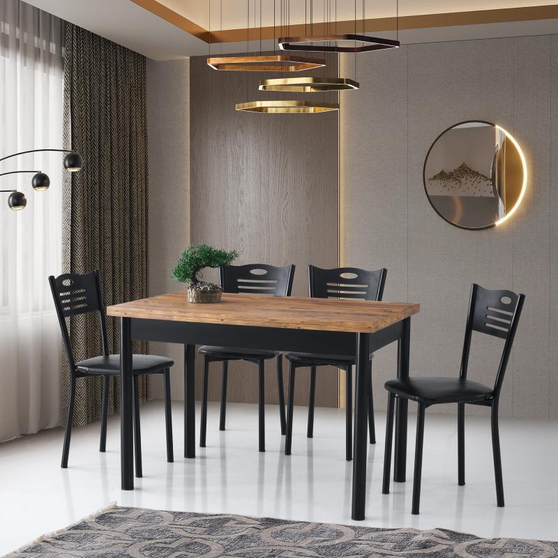 SMART MASA, SMART SANDALYE, ATLANTİK ÇAM, 110x70