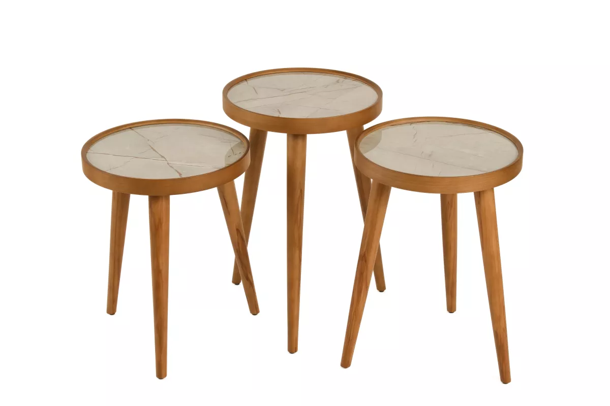 POLLEN 3’LÜ ZİGON SEHPA