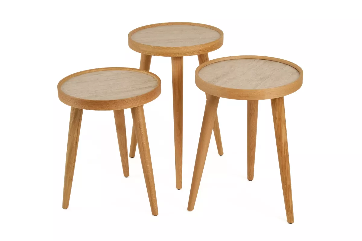 POLLEN 3’LÜ ZİGON SEHPA