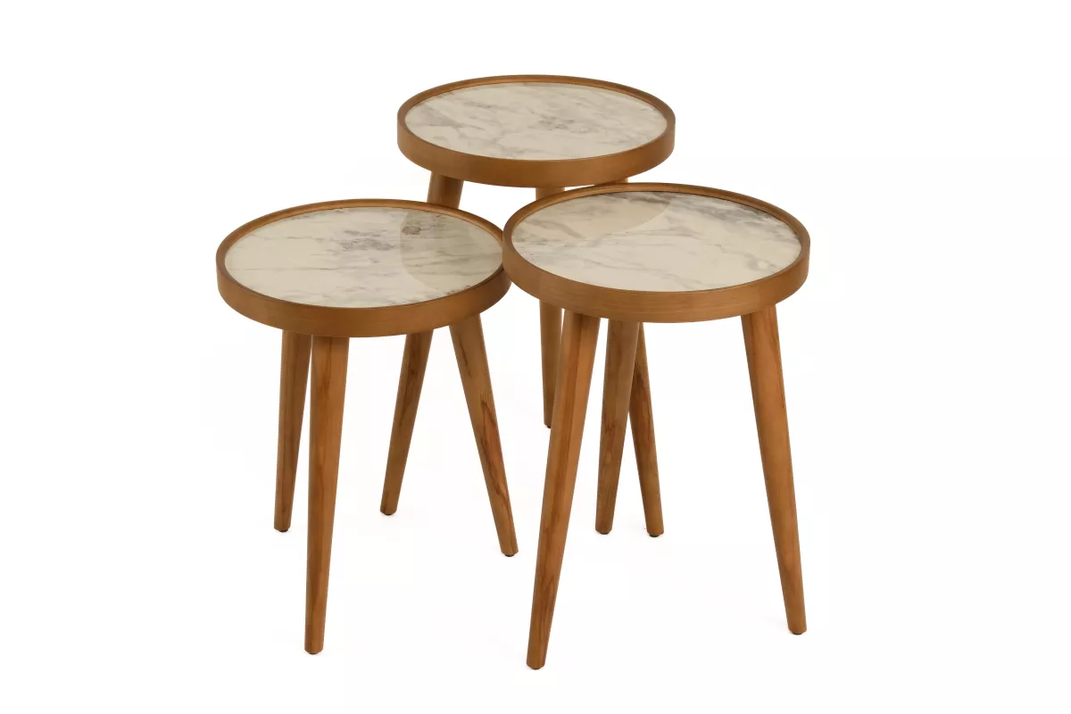 POLLEN 3’LÜ ZİGON SEHPA