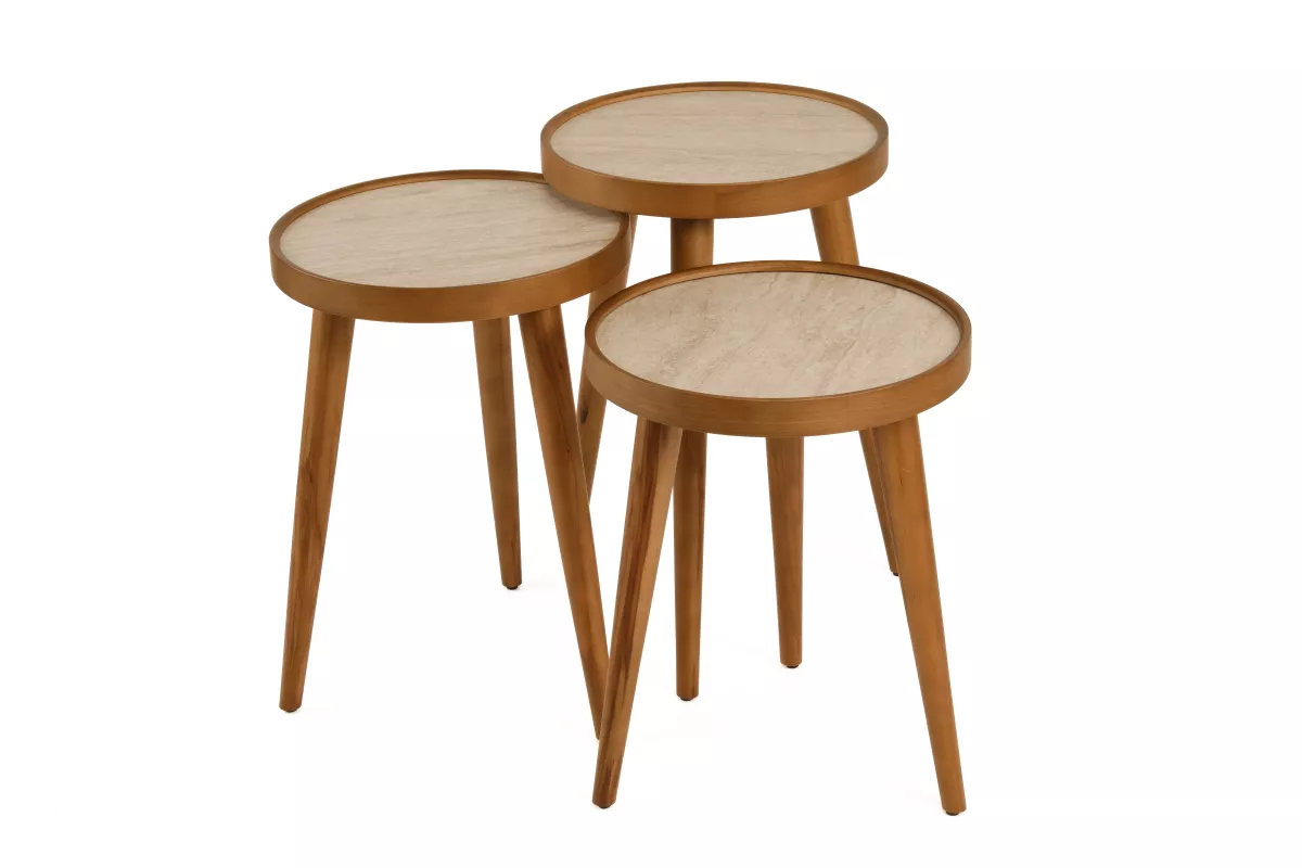 POLLEN 3’LÜ ZİGON SEHPA