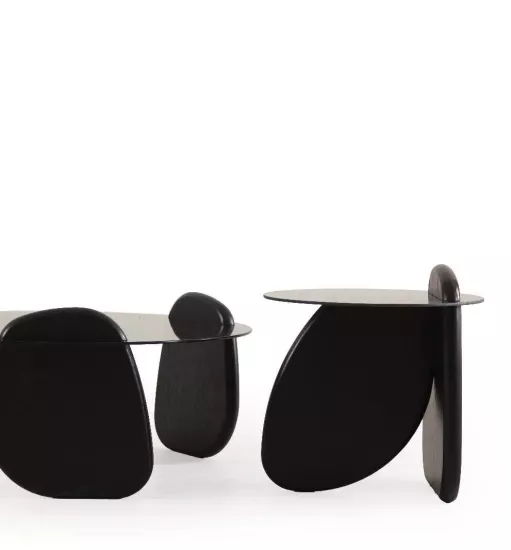 MARKİ ZİGON SEHPA, SİYAH