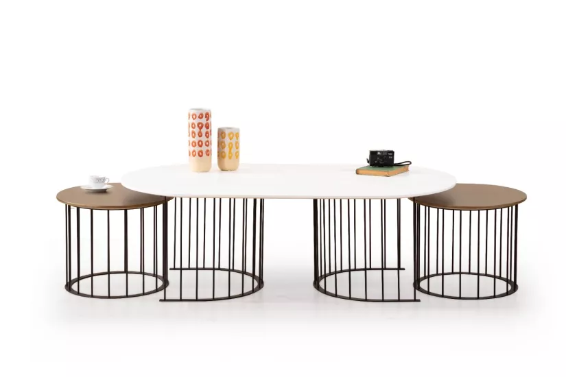 PİRA ORTA SEHPA, KREM