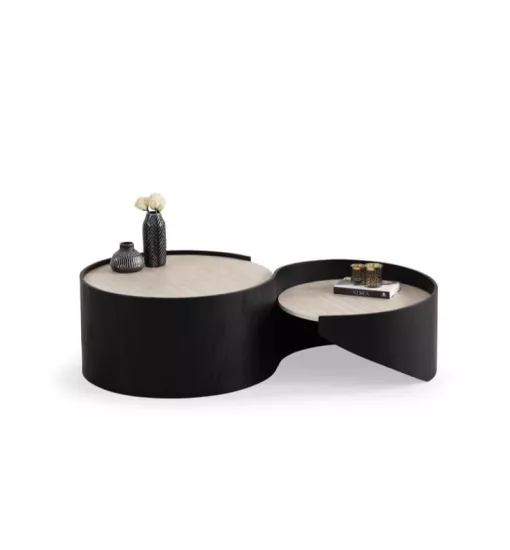 ATLANTİS NOİR ORTA SEHPA SİYAH