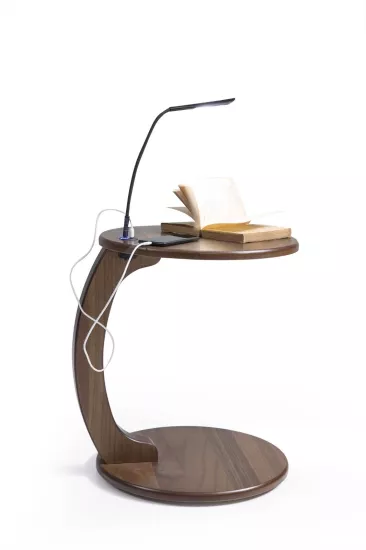 BENJAMİN YAN SEHPA CEVİZ