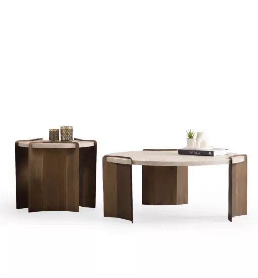 MOLİ ORTA SEHPA, TRAVERTEN