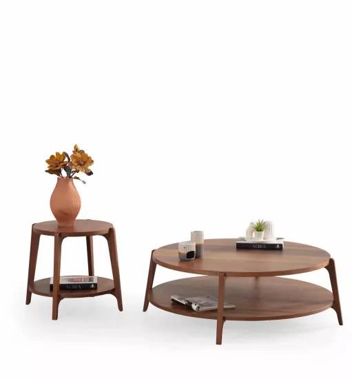 TWİNA YAN SEHPA, CEVİZ