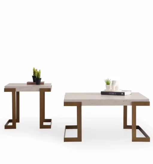 BONİTA ORTA SEHPA TRAVERTEN