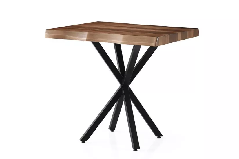 KEOPS MASA, CEVİZ SİYAH, 90x90