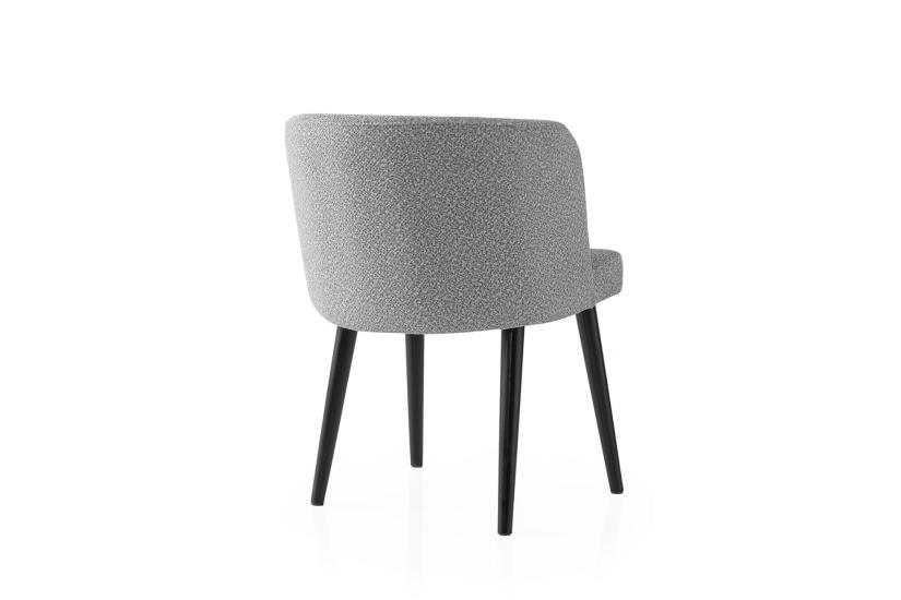 LİRONA MASA, AREL SANDALYE, SİS GRİ, 180X90