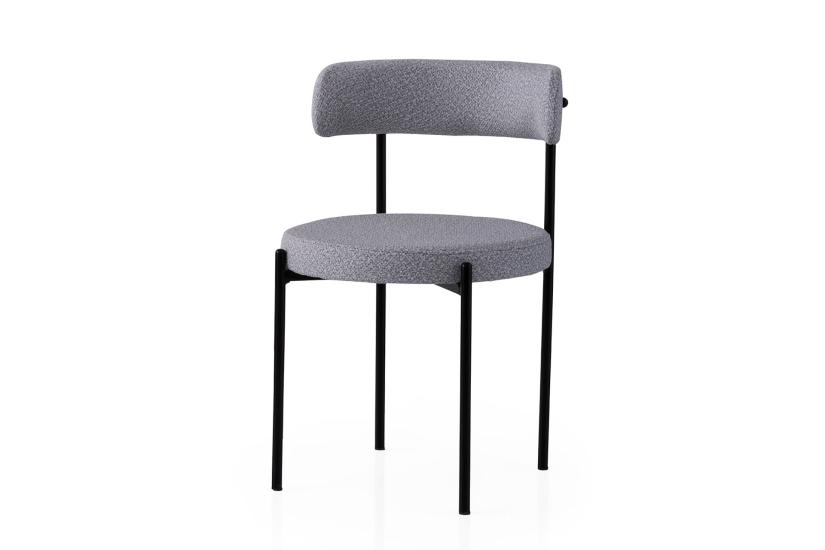 LİRONA MASA, ROLLS METAL SANDALYE, BEYAZ, 180X90