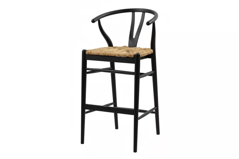 HASIRLI DANİSH BAR SANDALYESİ