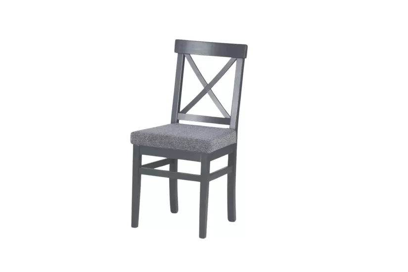 ÇAPRAZ DÖŞEMELİ SANDALYE, ANTRASİT GRİ