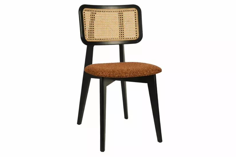 ZİON SANDALYE, SİYAH, KAHVE