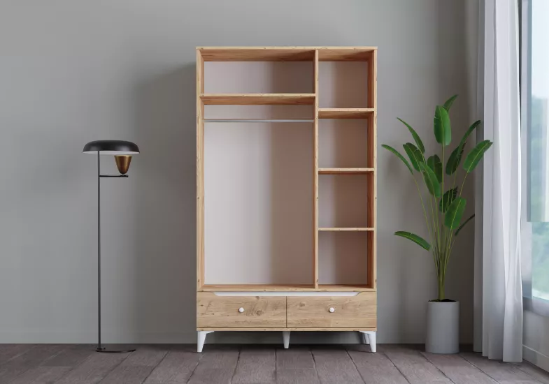 CARİNA ATLANTİK ÇAM 3 KAPILI DOLAP