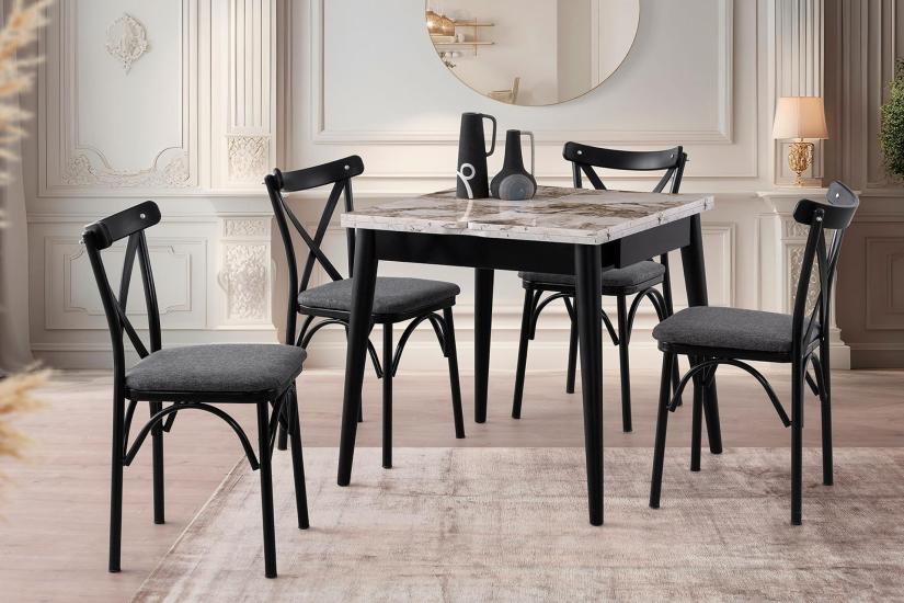 KUZEY MASA, URBAN SANDALYE, EFES, 80X80