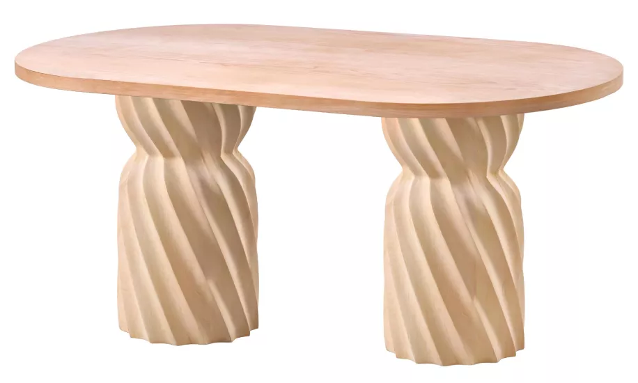 200 LÜK BURGU OVAL MASA