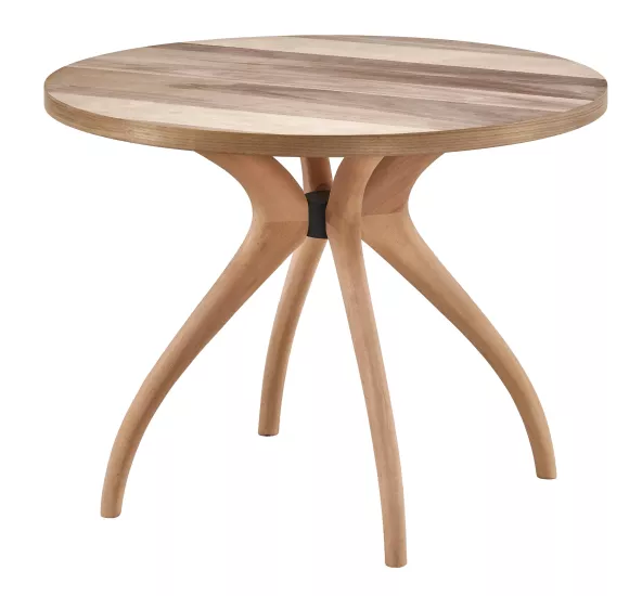 110 LUK CEVİZ SAMYELİ (4 LÜ) YUVARLAK MASA