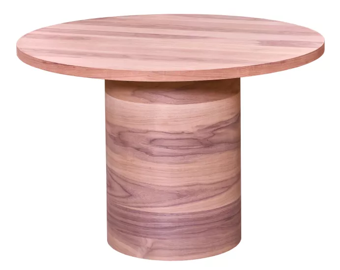 110 LUK CEVİZ GENİŞ SİLİNDİR MASA